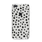 Polka Dot iPhone 8 Plus Bumper Case on Silver iPhone