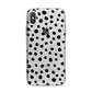 Polka Dot iPhone X Bumper Case on Silver iPhone Alternative Image 1