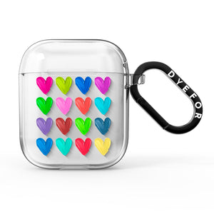 Polka Heart AirPods Case
