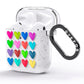 Polka Heart AirPods Glitter Case Side Image
