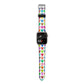 Polka Heart Apple Watch Strap Size 38mm with Silver Hardware