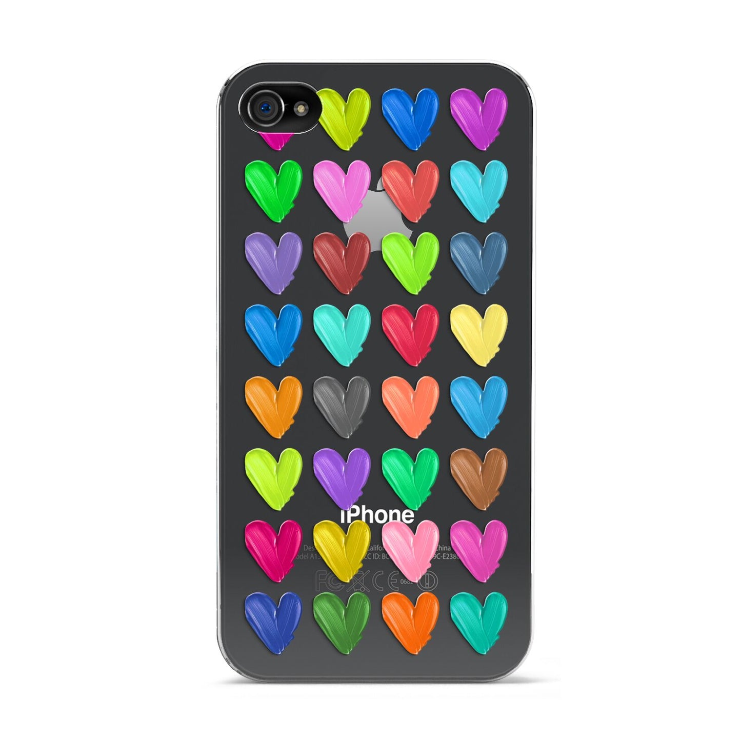 Polka Heart Apple iPhone 4s Case