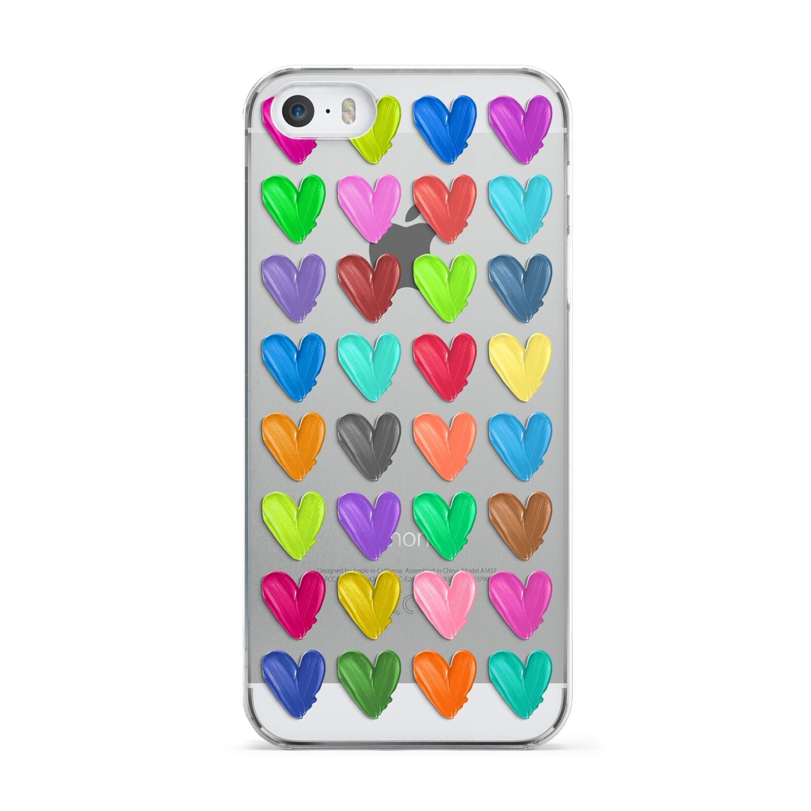 Polka Heart Apple iPhone 5 Case