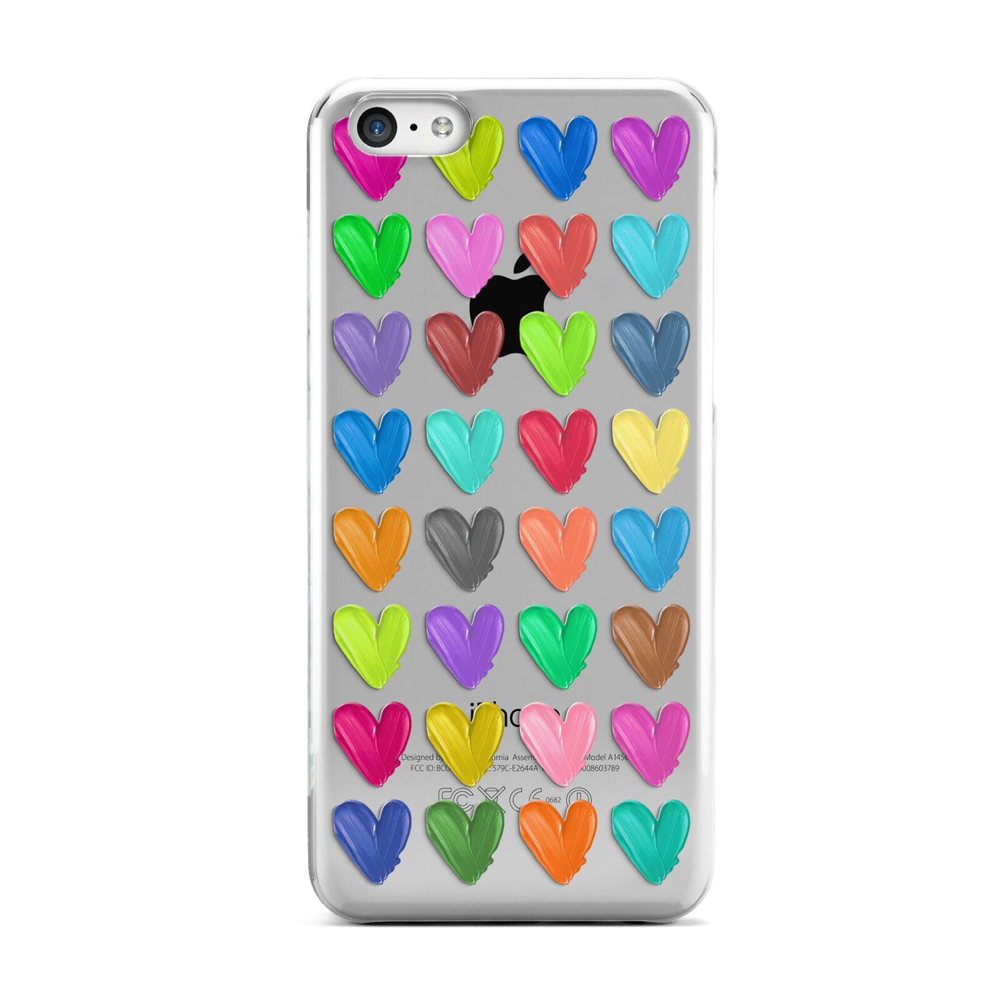 Polka Heart Apple iPhone 5c Case