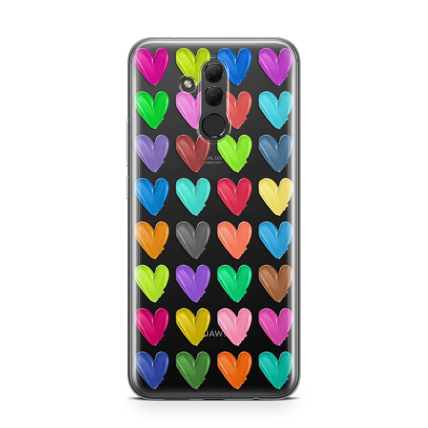 Polka Heart Huawei Mate 20 Lite