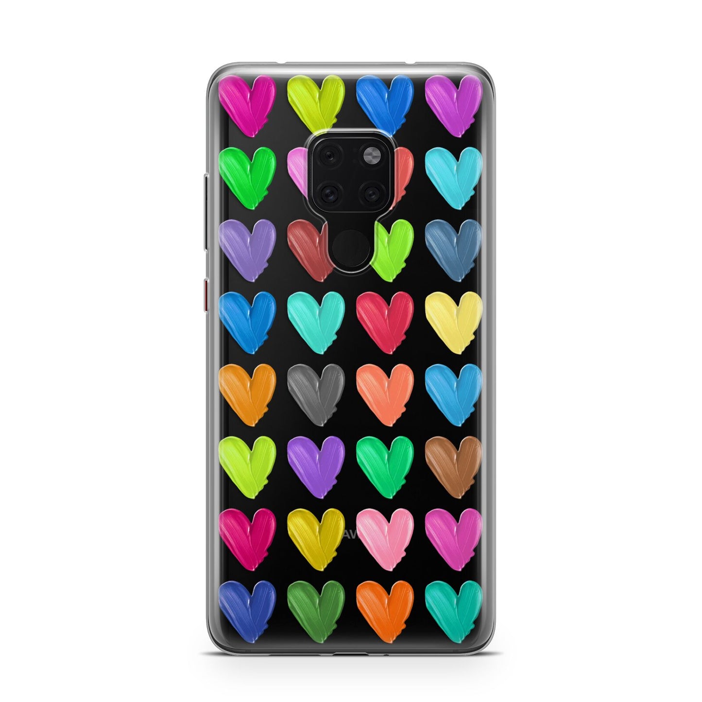 Polka Heart Huawei Mate 20 Phone Case