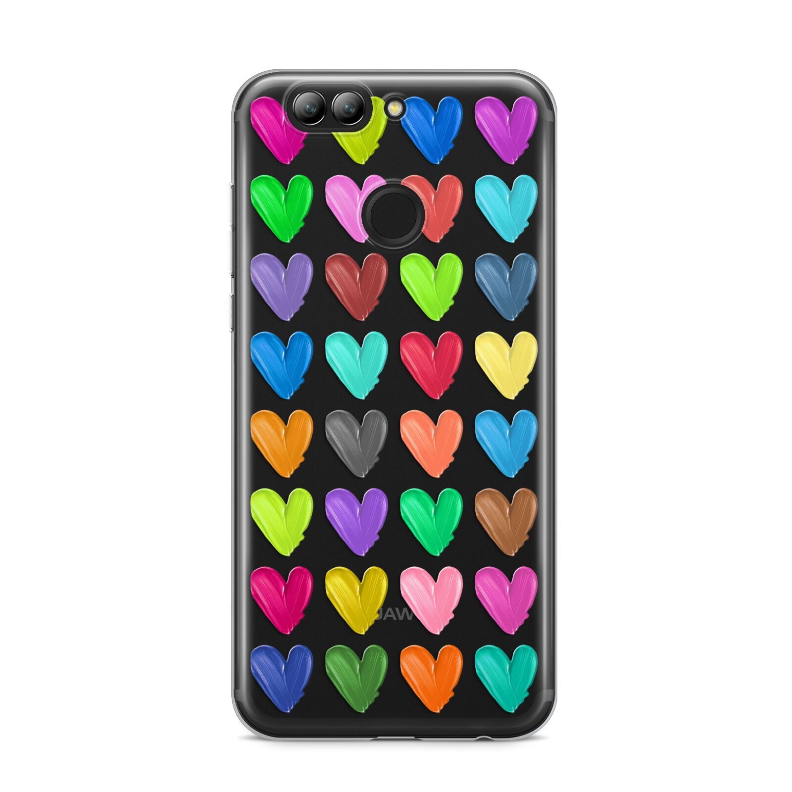 Polka Heart Huawei Nova 2s Phone Case