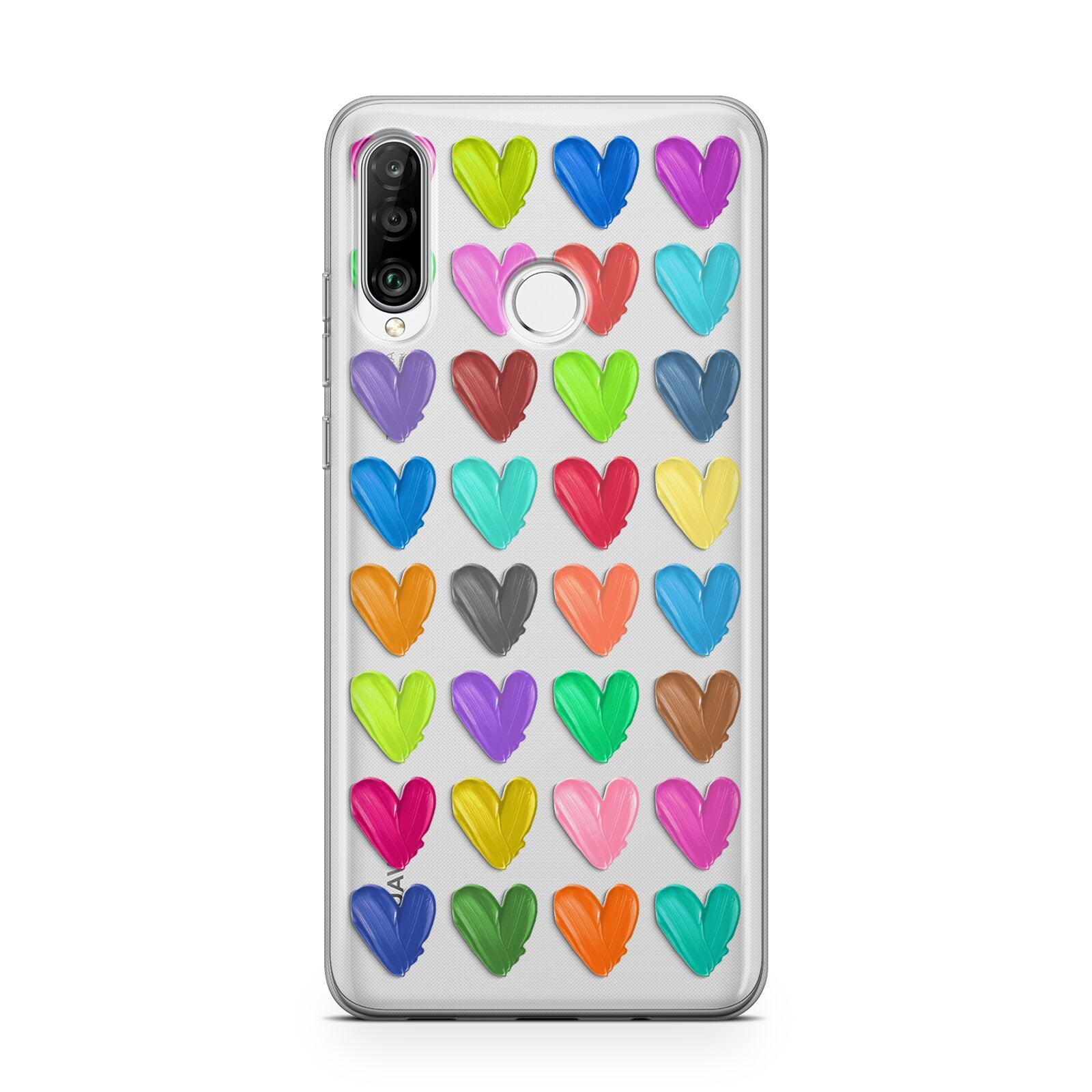 Polka Heart Huawei P30 Lite Phone Case