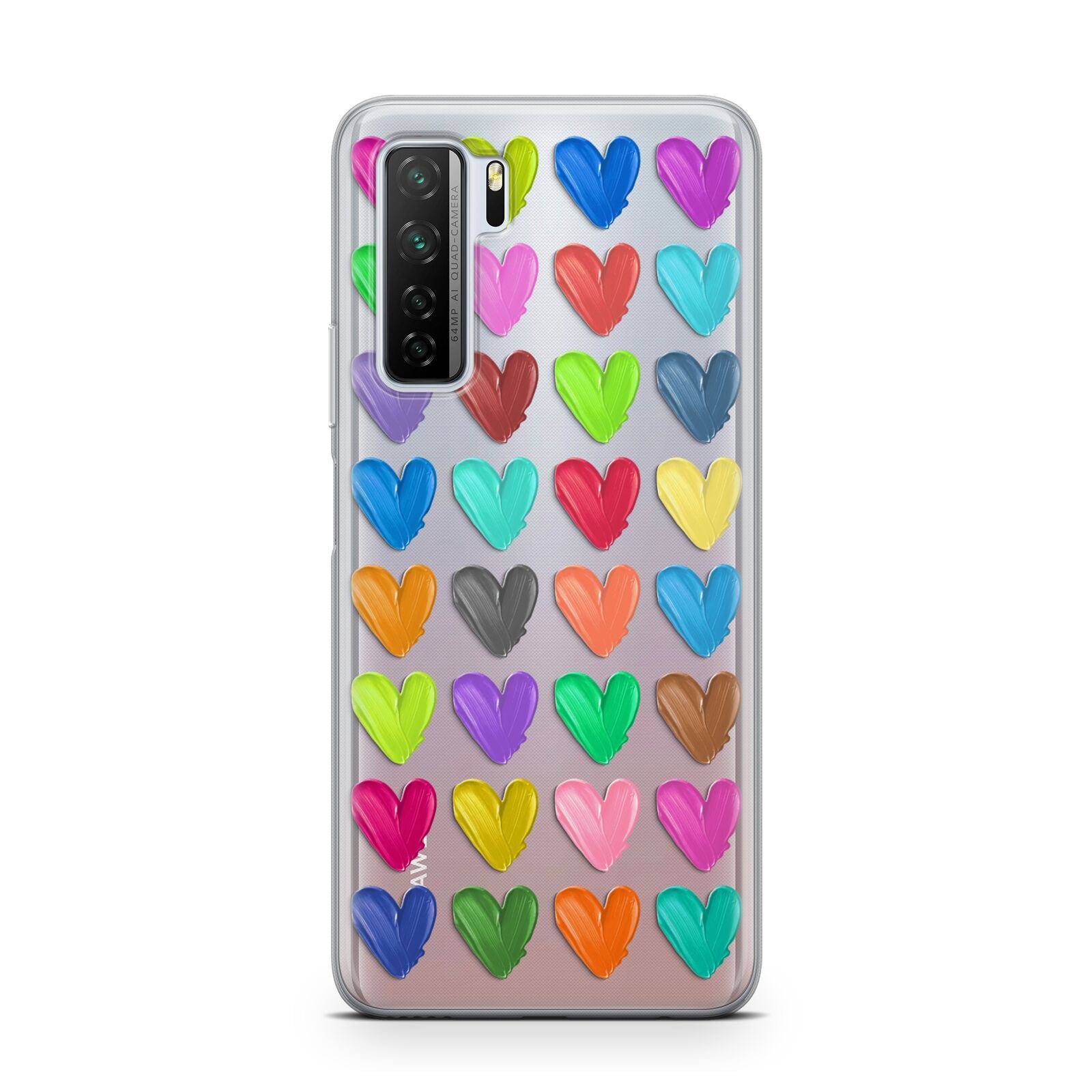 Polka Heart Huawei P40 Lite 5G Phone Case