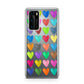 Polka Heart Huawei P40 Phone Case