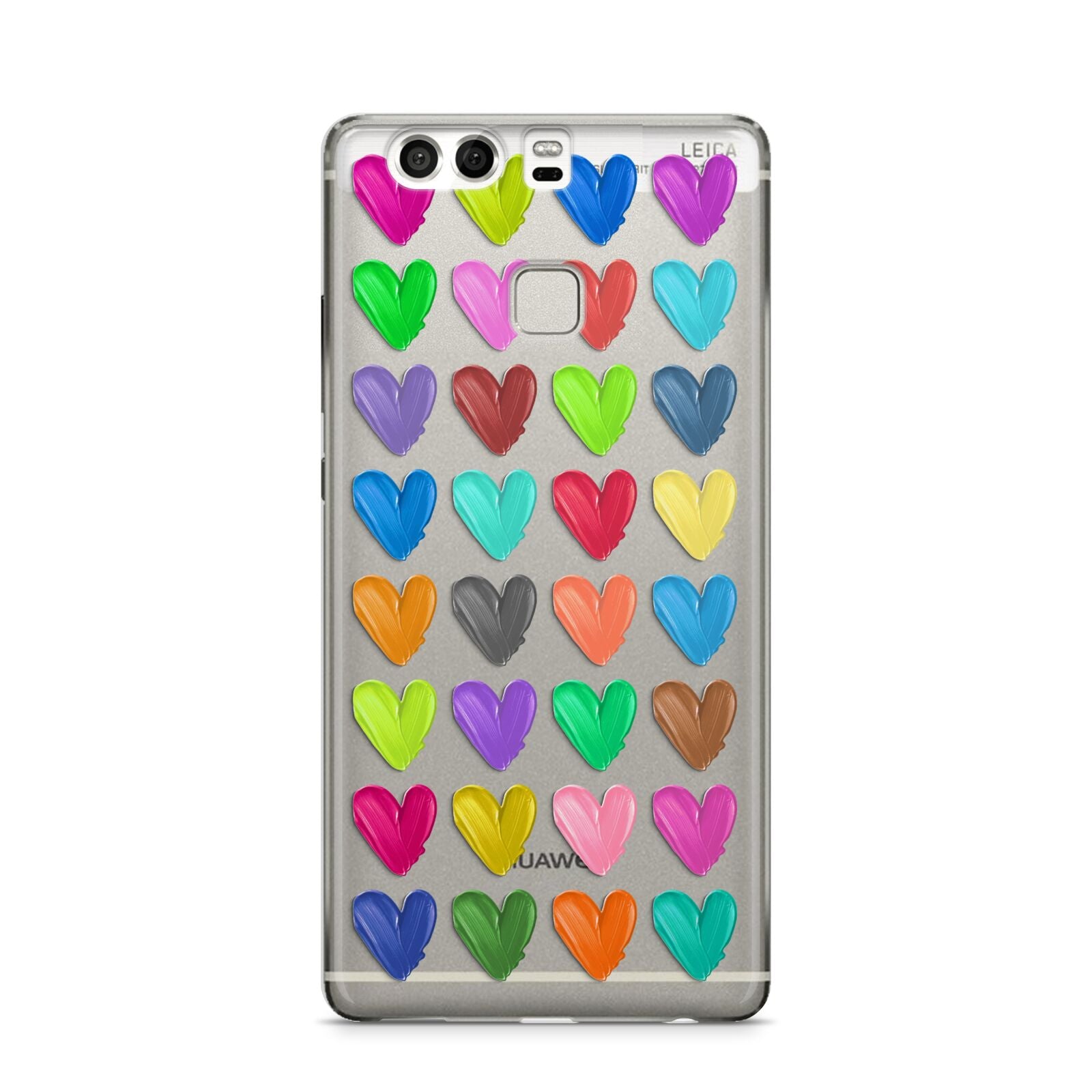 Polka Heart Huawei P9 Case