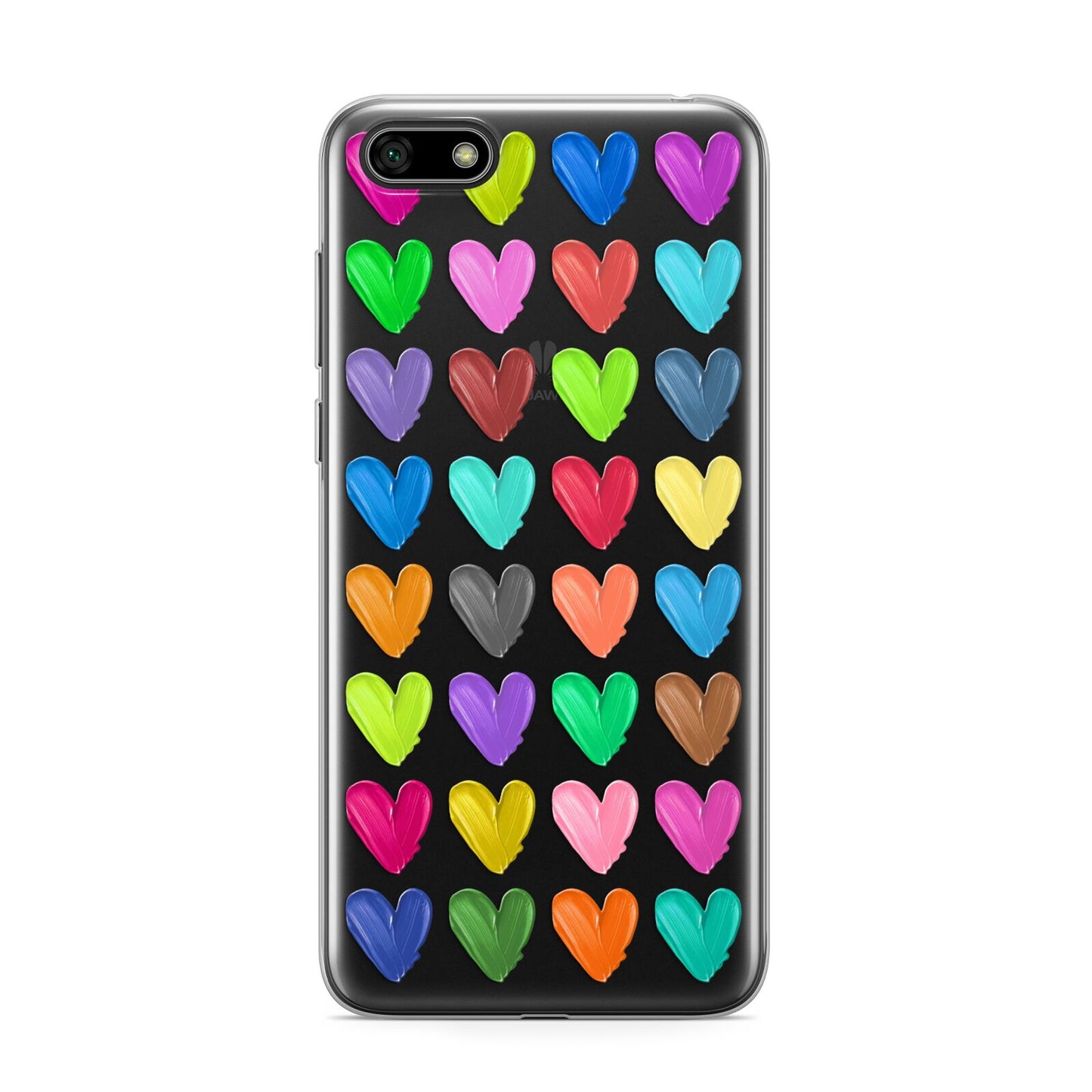 Polka Heart Huawei Y5 Prime 2018 Phone Case