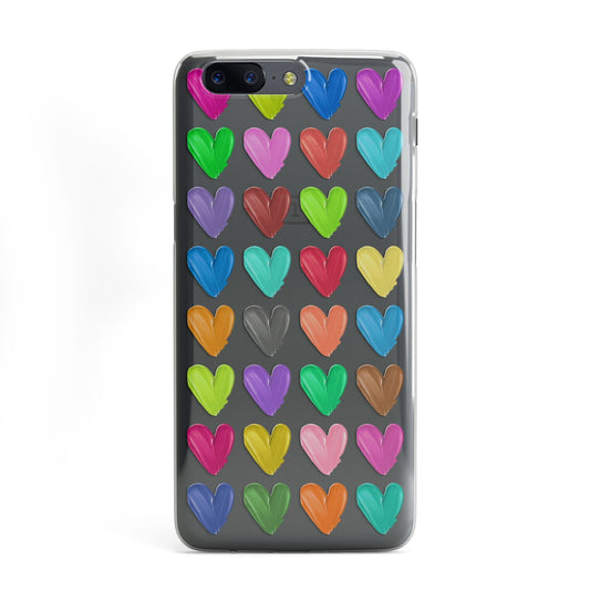 Polka Heart OnePlus Case