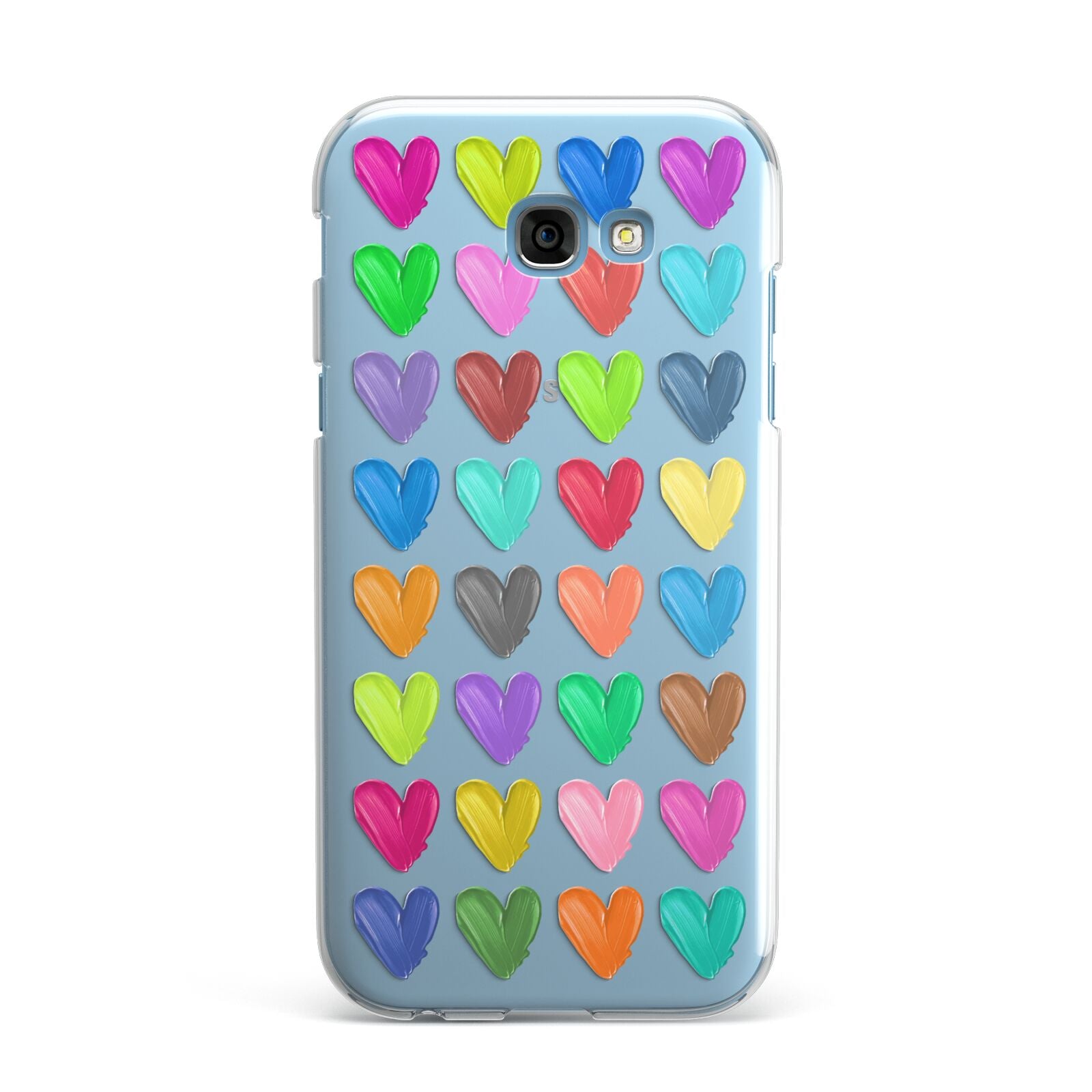 Polka Heart Samsung Galaxy A7 2017 Case