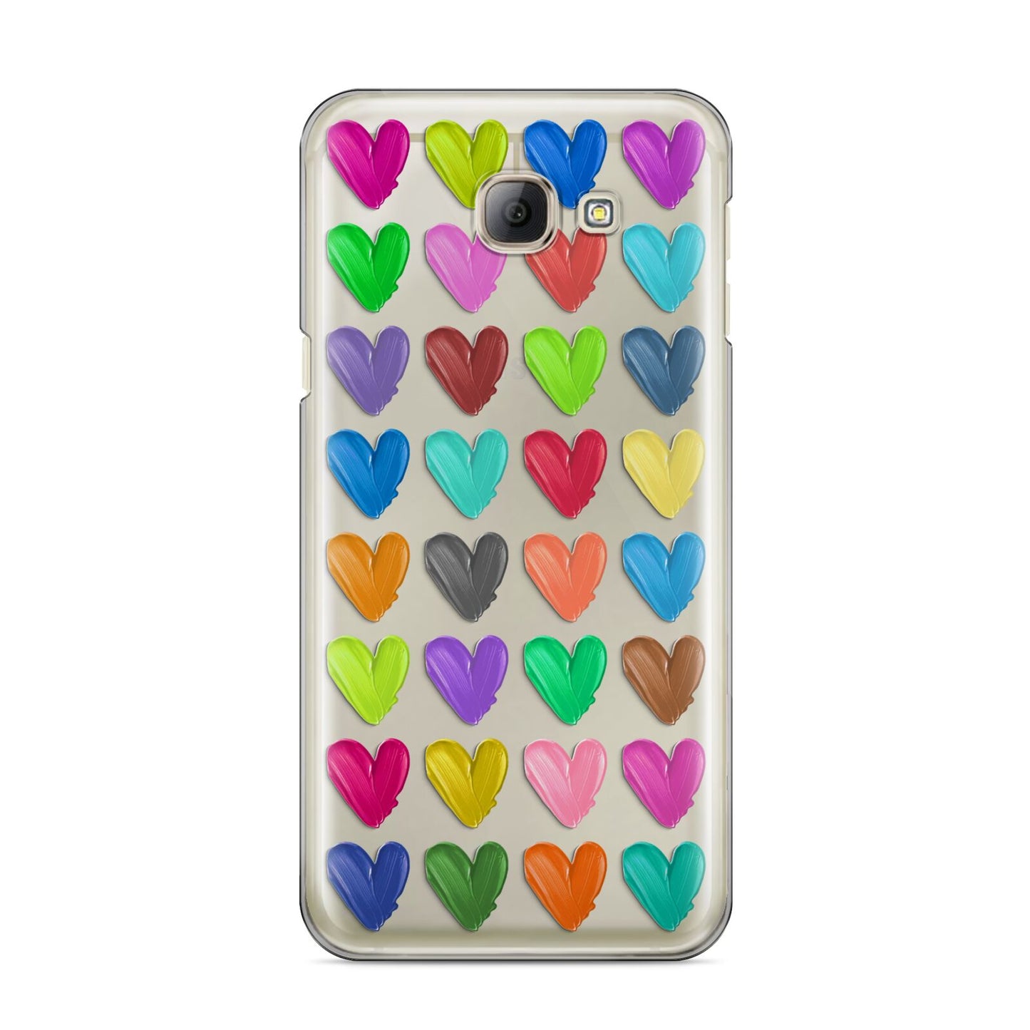 Polka Heart Samsung Galaxy A8 2016 Case