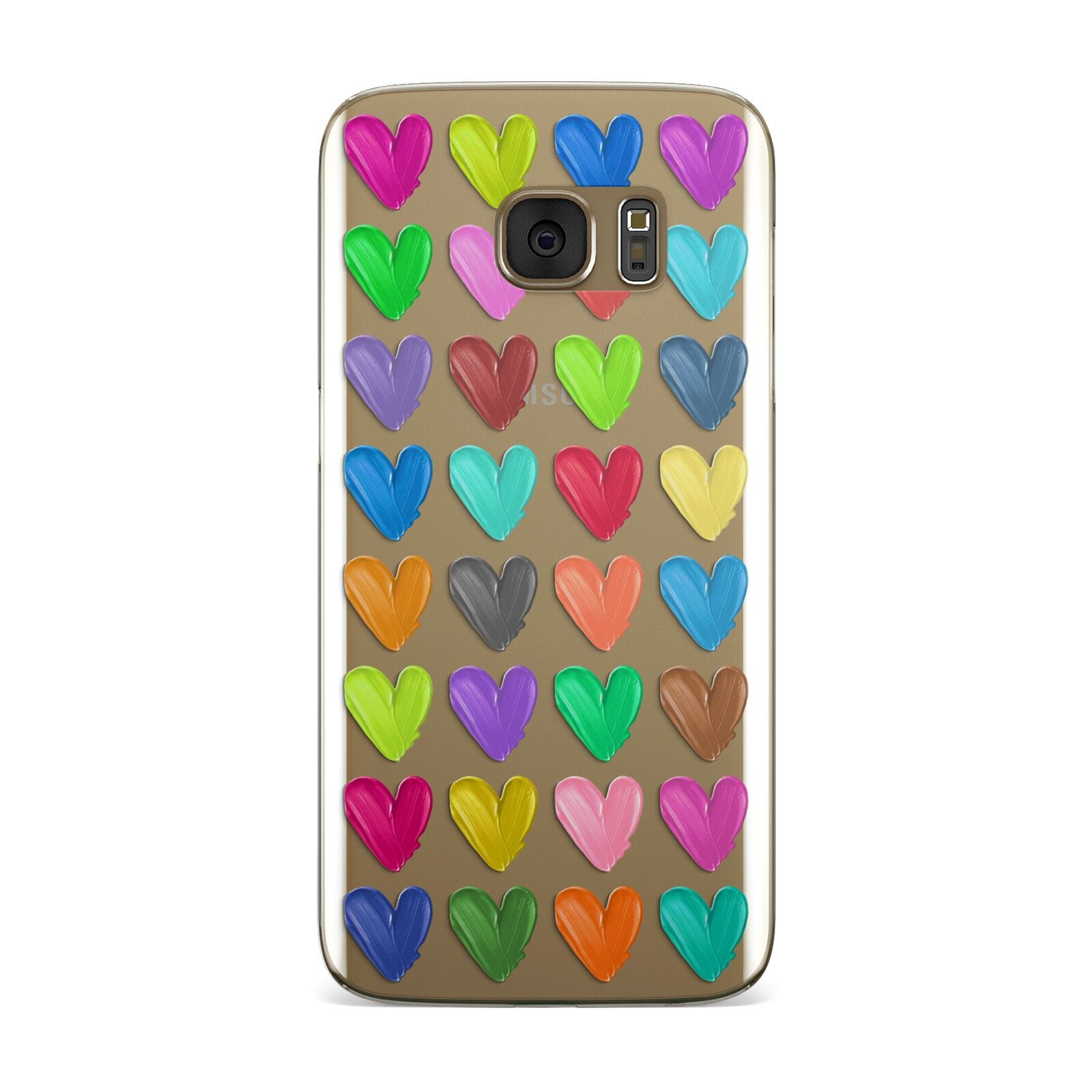 Polka Heart Samsung Galaxy Case