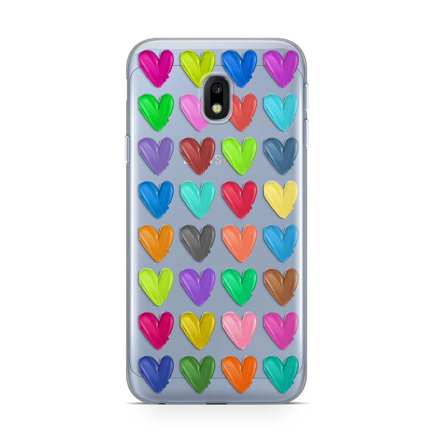 Polka Heart Samsung Galaxy J3 2017 Case