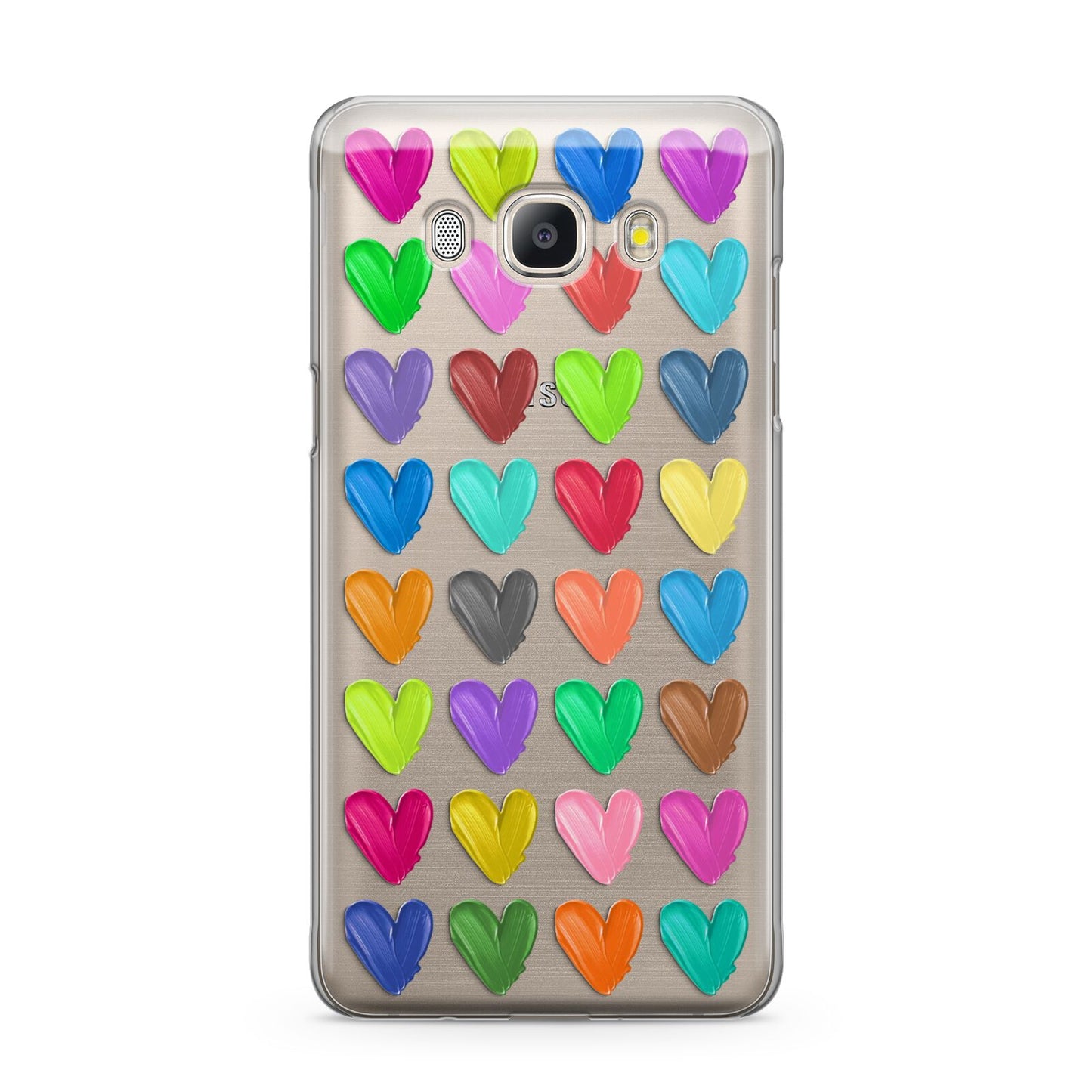 Polka Heart Samsung Galaxy J5 2016 Case
