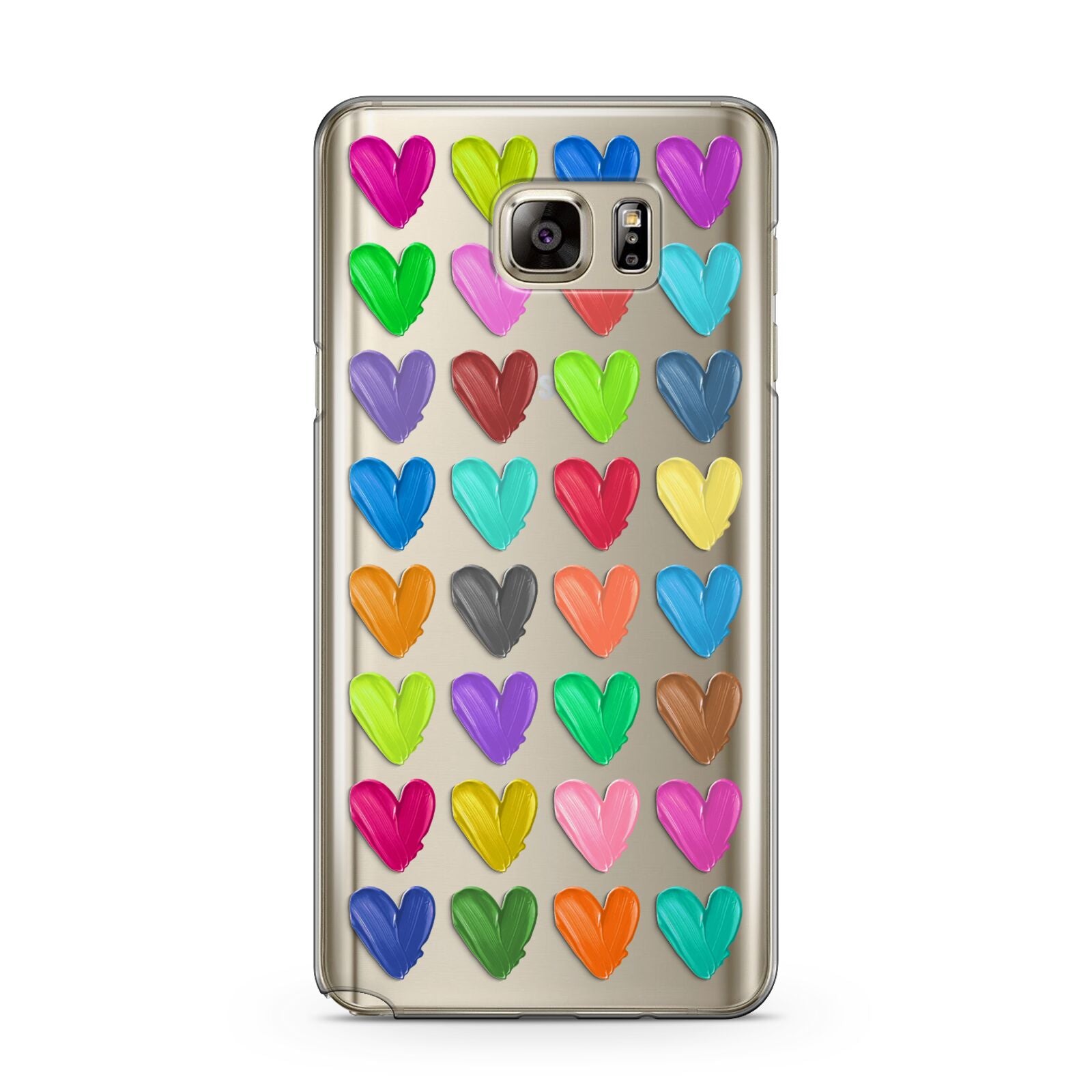 Polka Heart Samsung Galaxy Note 5 Case