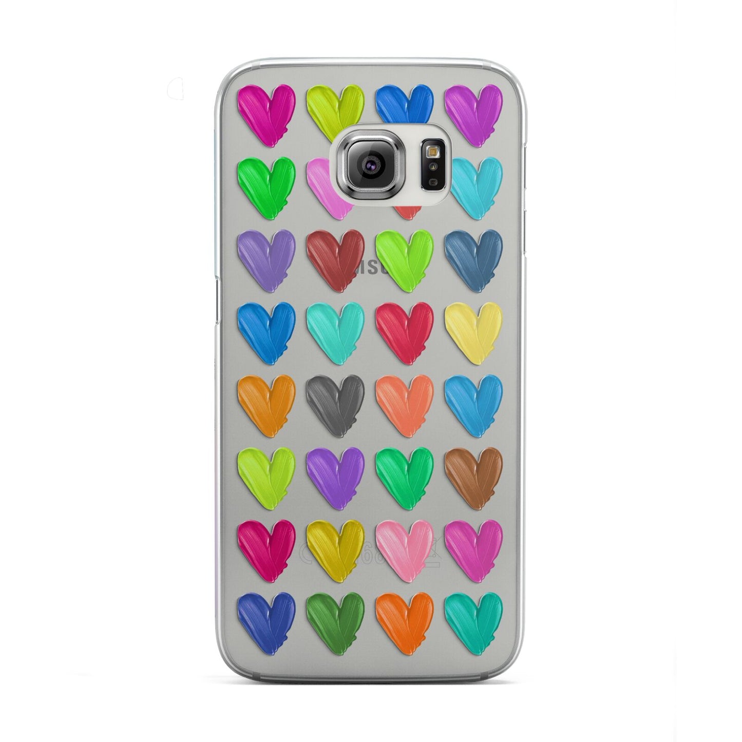 Polka Heart Samsung Galaxy S6 Edge Case