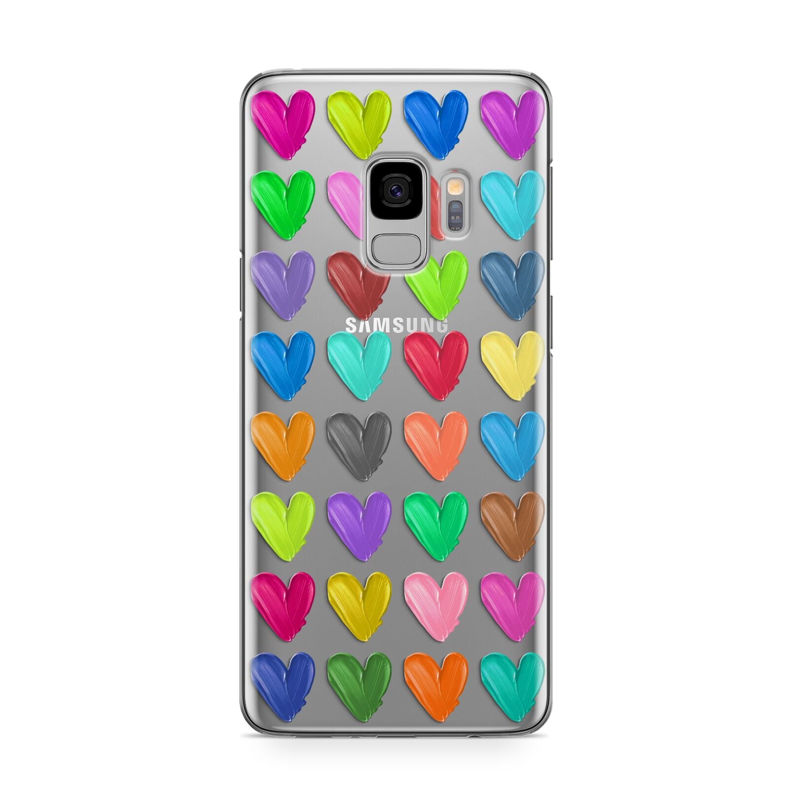 Polka Heart Samsung Galaxy S9 Case