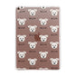 Pomapoo Icon with Name Apple iPad Rose Gold Case