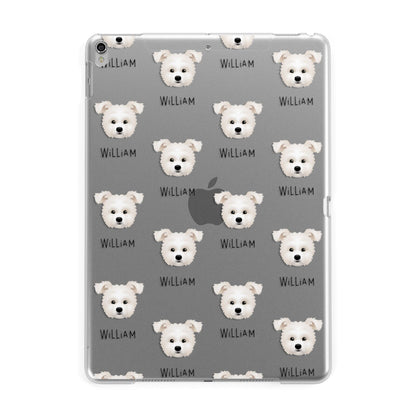 Pomapoo Icon with Name Apple iPad Silver Case