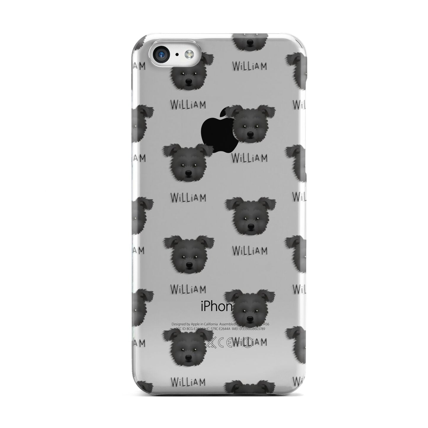 Pomapoo Icon with Name Apple iPhone 5c Case