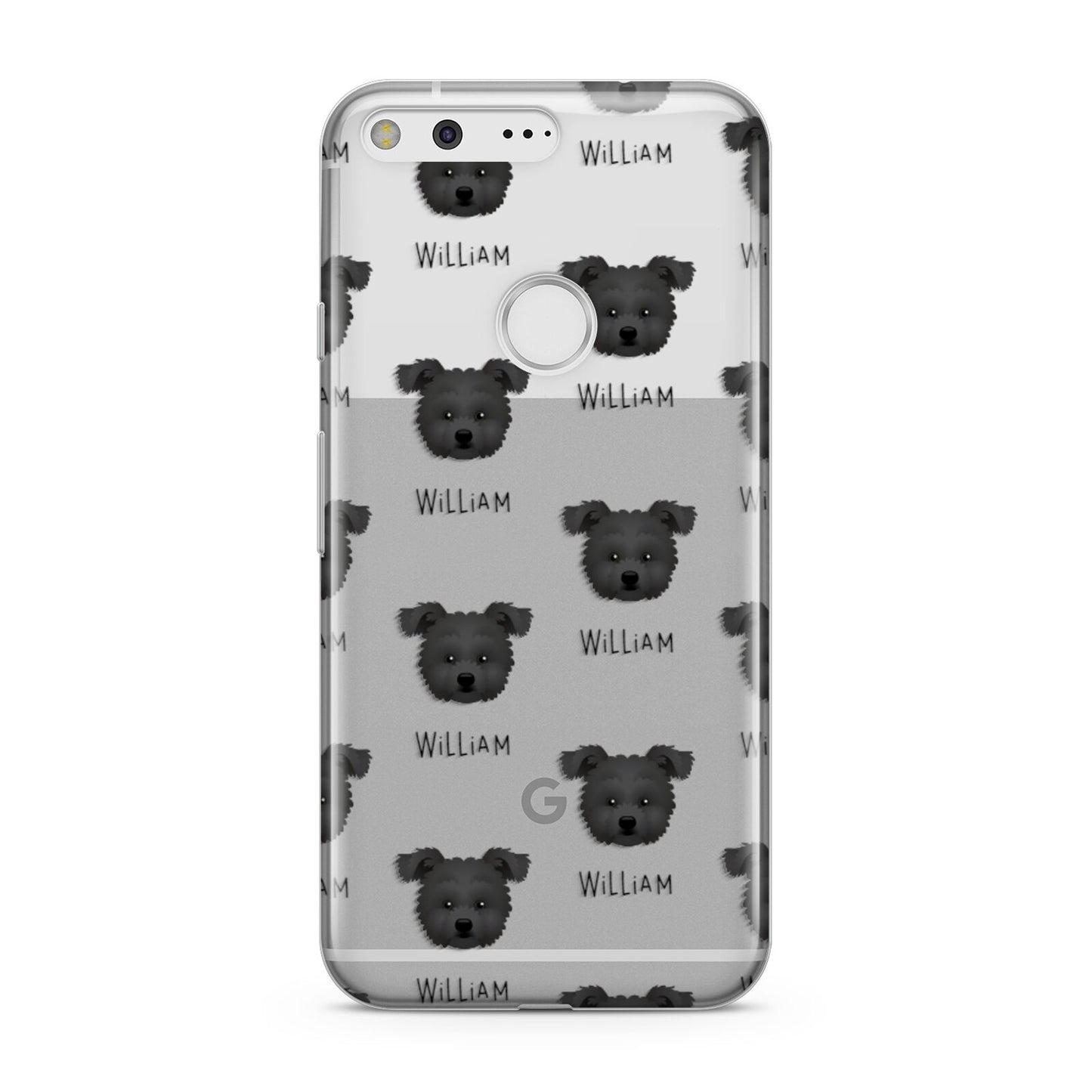 Pomapoo Icon with Name Google Pixel Case