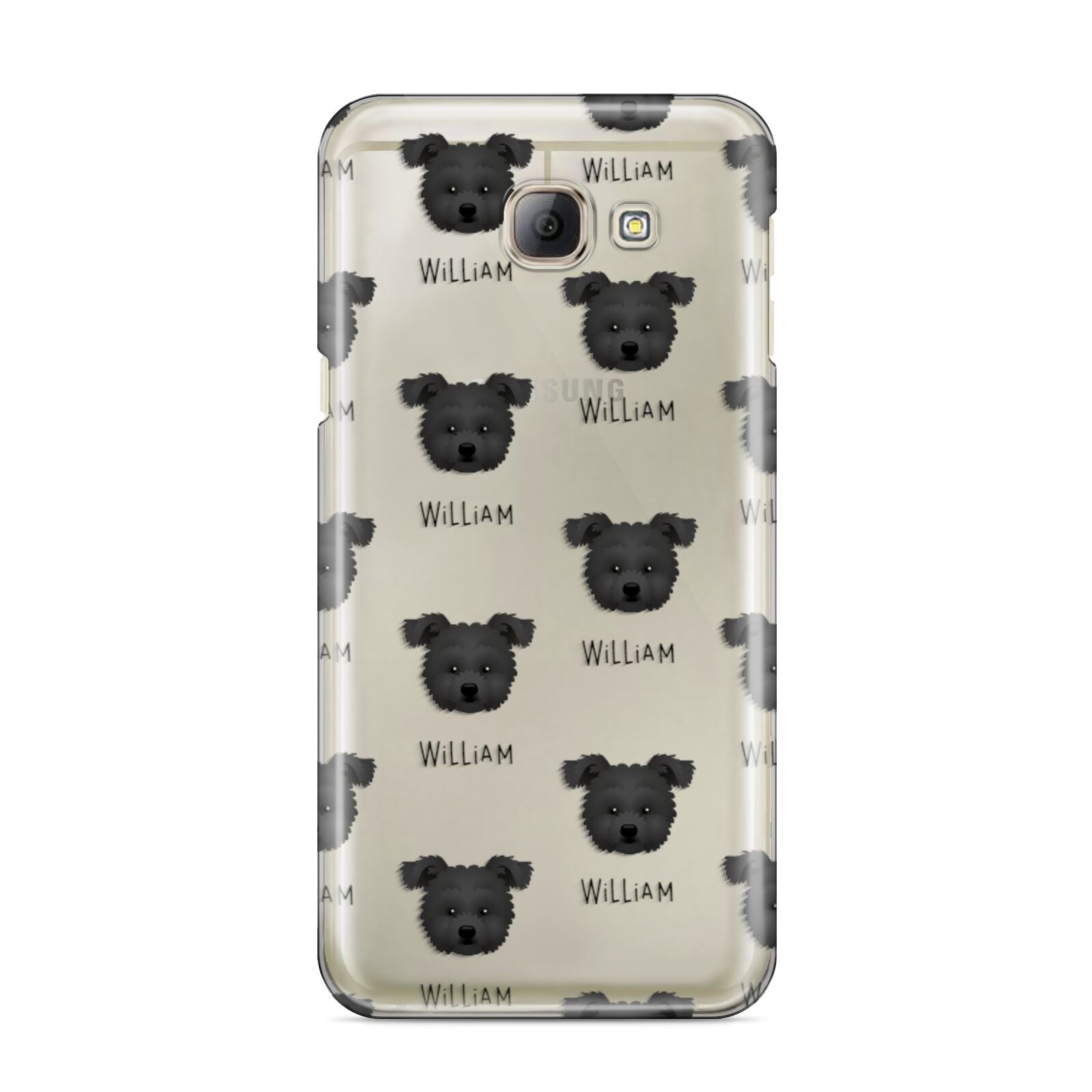 Pomapoo Icon with Name Samsung Galaxy A8 2016 Case