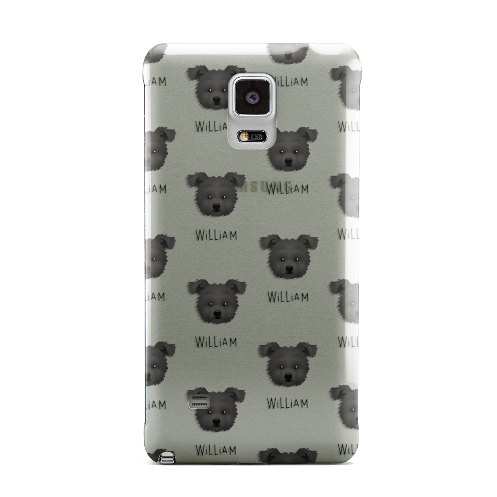 Pomapoo Icon with Name Samsung Galaxy Note 4 Case
