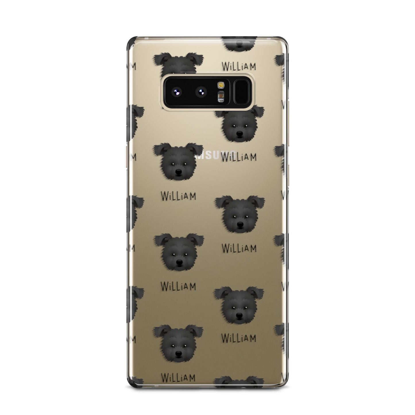 Pomapoo Icon with Name Samsung Galaxy Note 8 Case