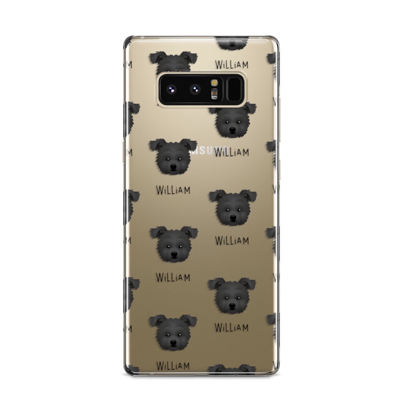 Pomapoo Icon with Name Samsung Galaxy S8 Case