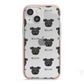 Pomapoo Icon with Name iPhone 13 Mini TPU Impact Case with Pink Edges