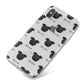 Pomapoo Icon with Name iPhone X Bumper Case on Silver iPhone