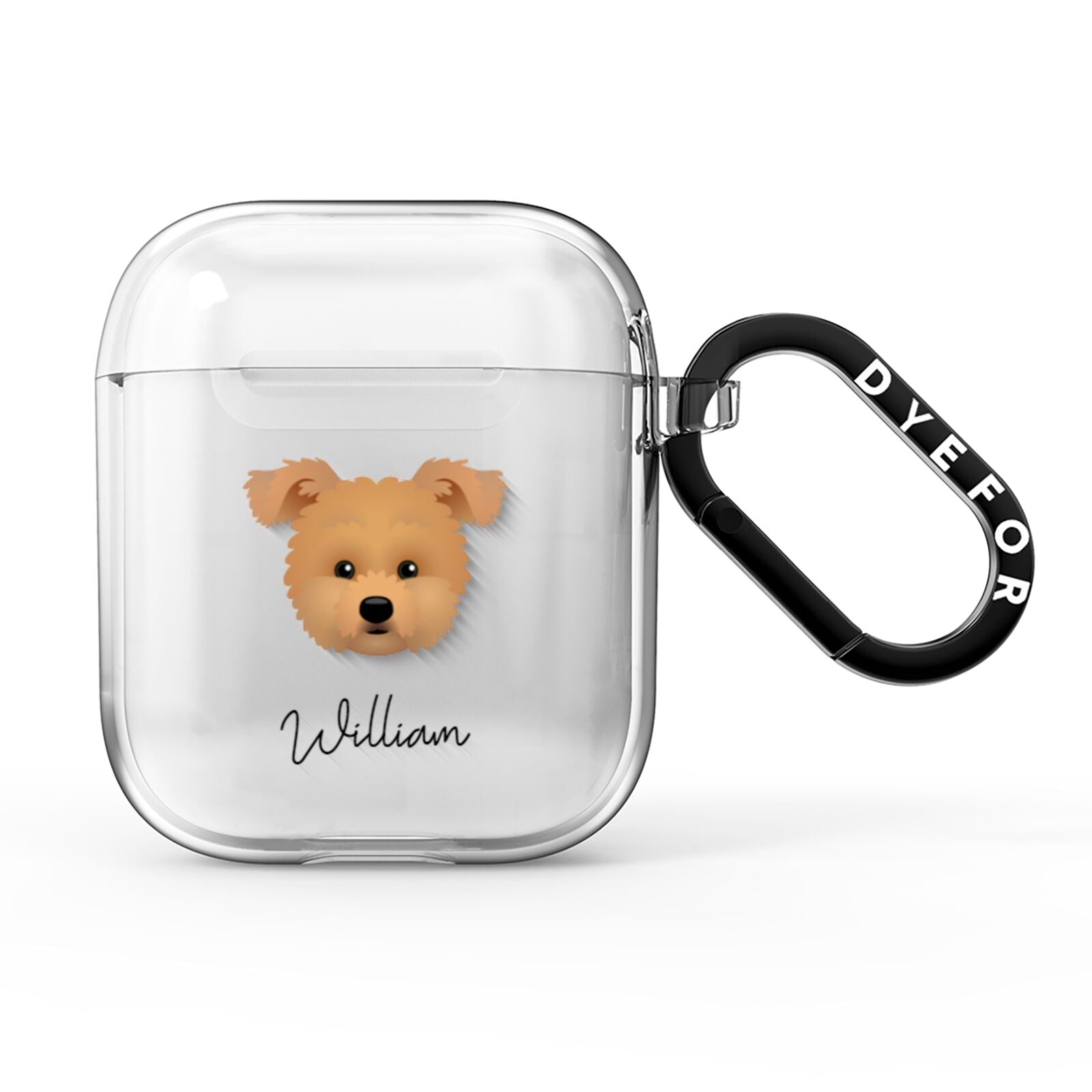 Pomapoo Personalised AirPods Clear Case
