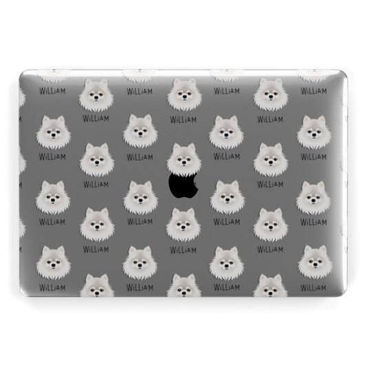 Pomchi Icon with Name Apple MacBook Case