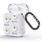 Pomeranian Icon with Name AirPods Glitter Case Side Image