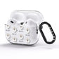Pomeranian Icon with Name AirPods Pro Glitter Case Side Image