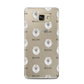 Pomeranian Icon with Name Samsung Galaxy A5 2016 Case on gold phone