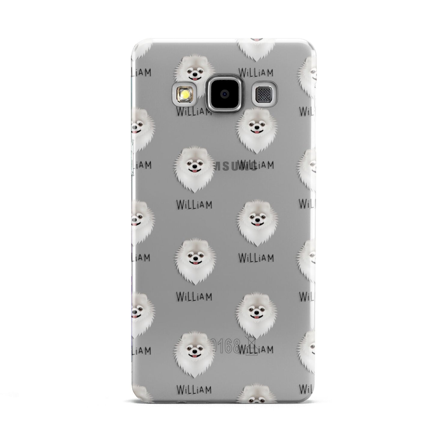 Pomeranian Icon with Name Samsung Galaxy A5 Case