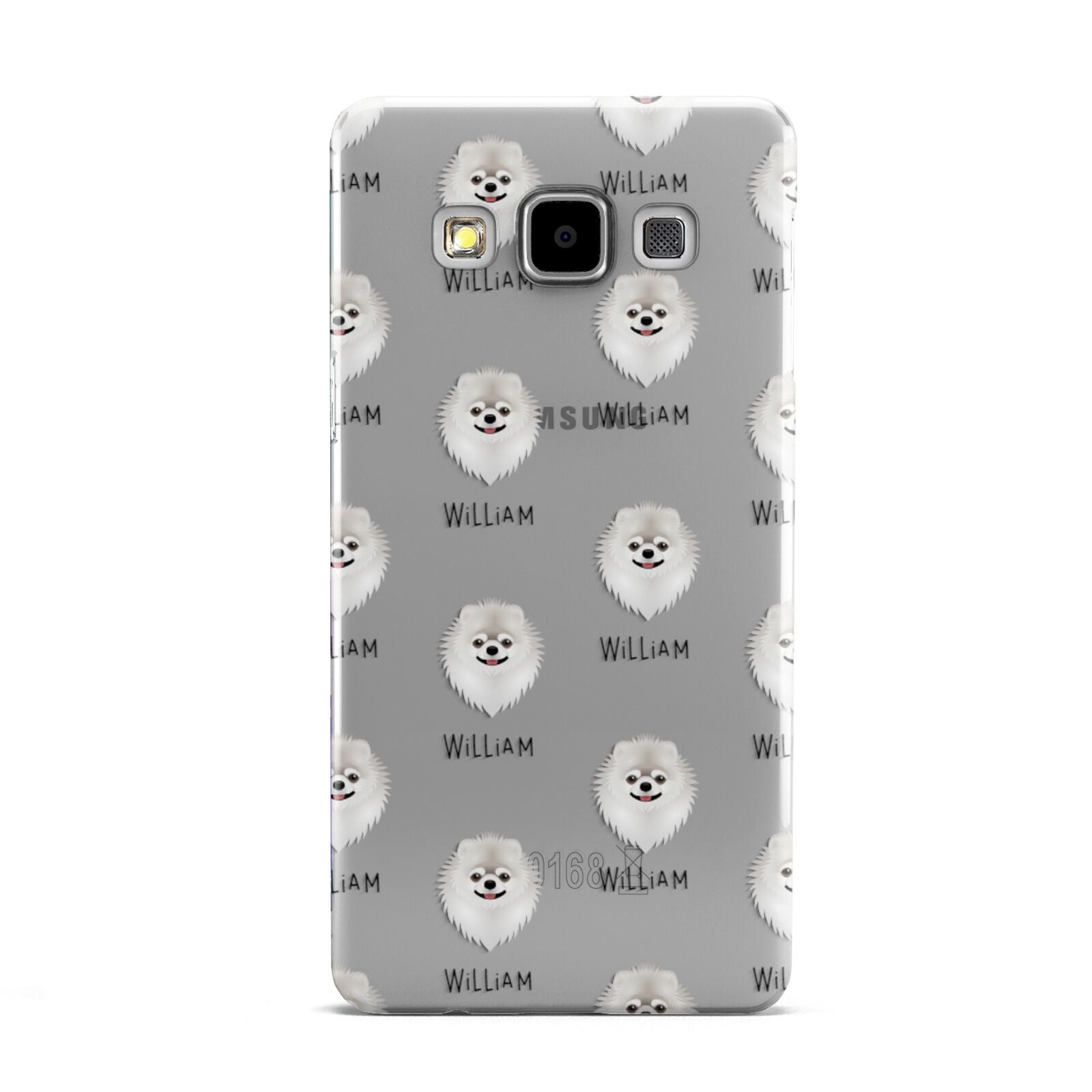 Pomeranian Icon with Name Samsung Galaxy A5 Case