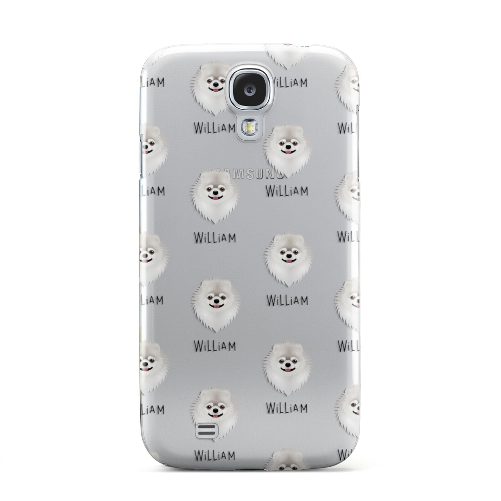 Pomeranian Icon with Name Samsung Galaxy S4 Case