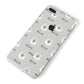 Pomeranian Icon with Name iPhone 8 Plus Bumper Case on Silver iPhone Alternative Image