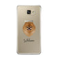 Pomeranian Personalised Samsung Galaxy A9 2016 Case on gold phone