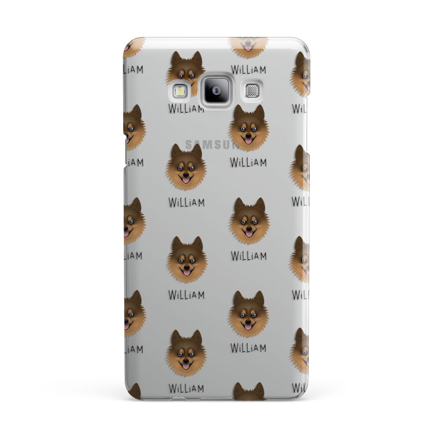 Pomsky Icon with Name Samsung Galaxy A7 2015 Case