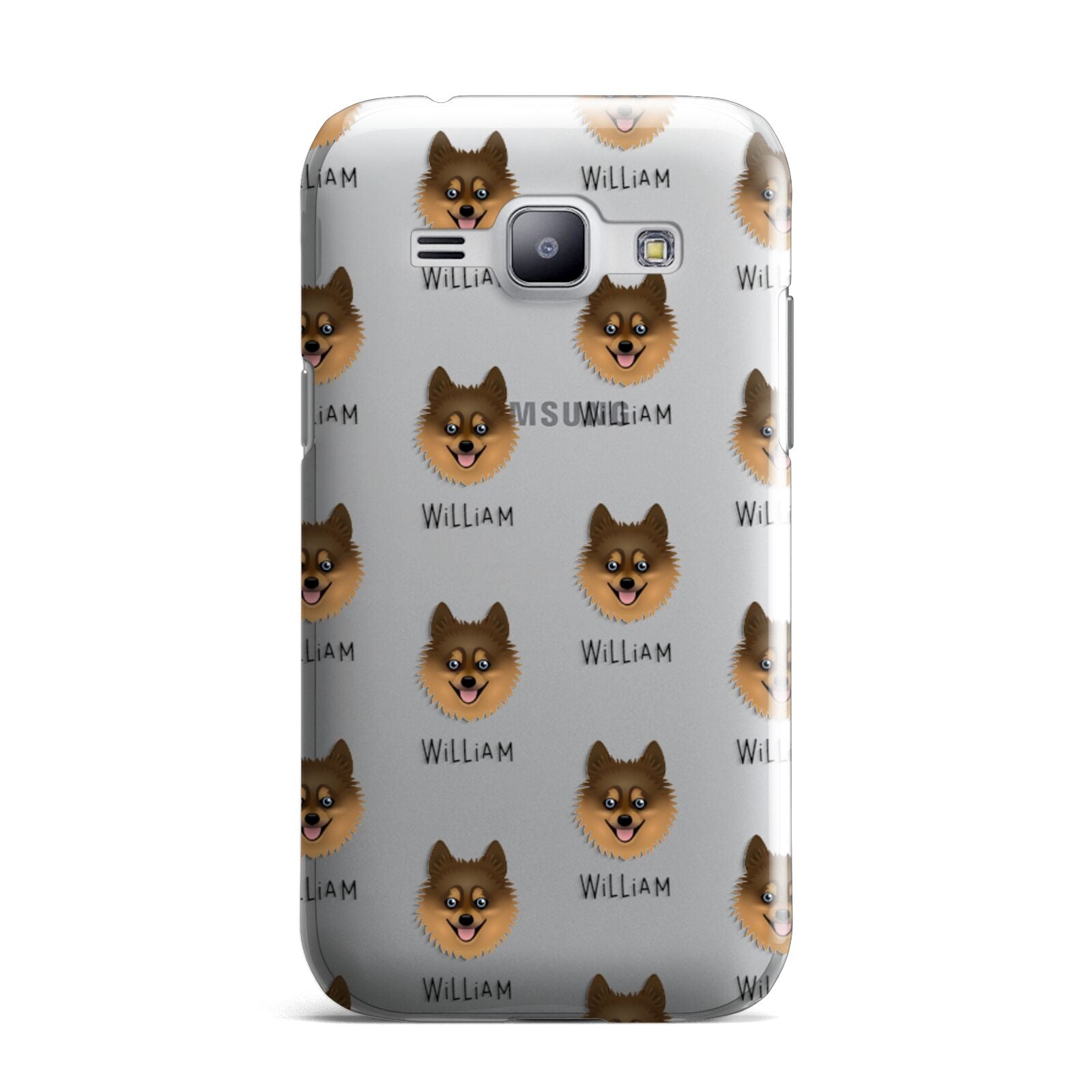 Pomsky Icon with Name Samsung Galaxy J1 2015 Case