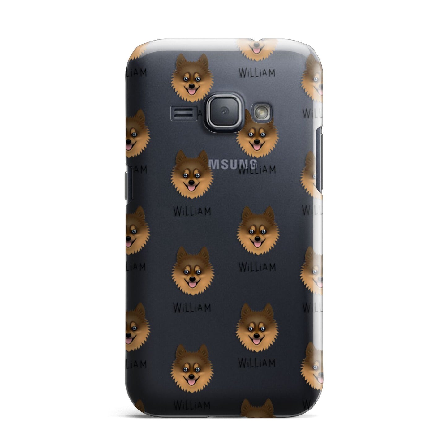 Pomsky Icon with Name Samsung Galaxy J1 2016 Case