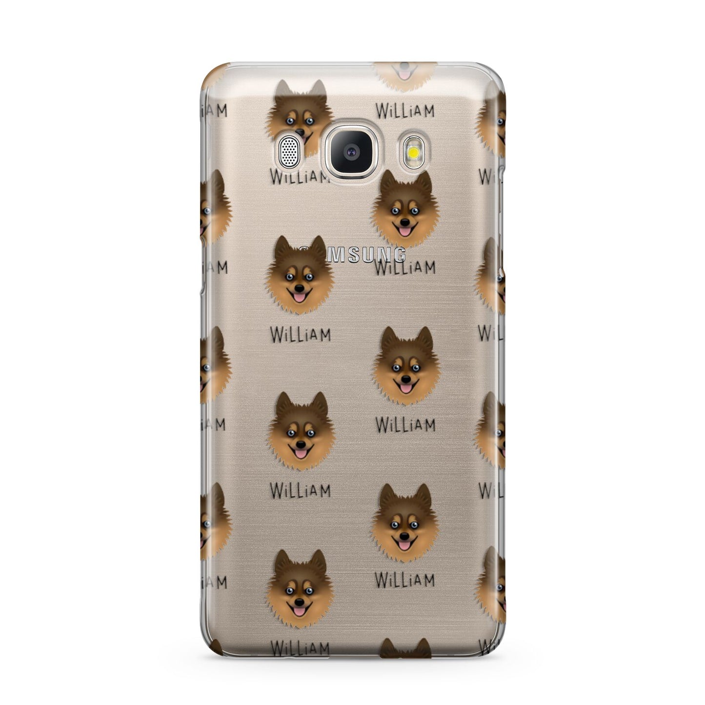 Pomsky Icon with Name Samsung Galaxy J5 2016 Case