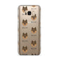 Pomsky Icon with Name Samsung Galaxy S8 Plus Case